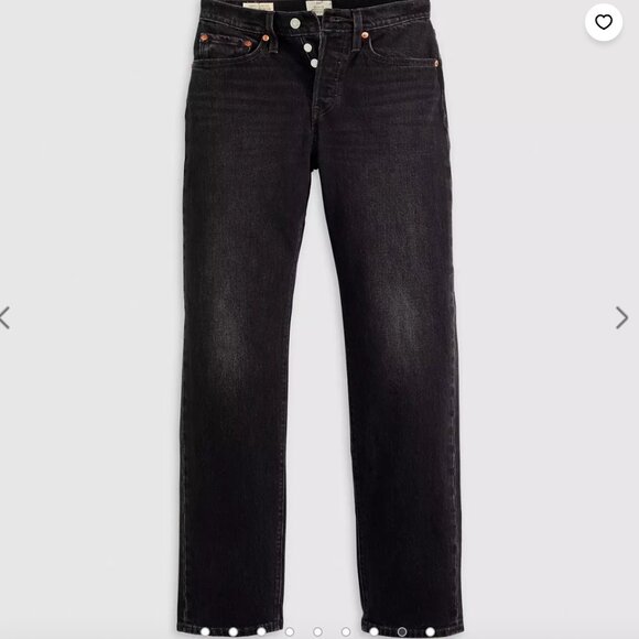 Levi's 501 Curve Women's Jeans 27 x 30 Black NWOT - Picture 3 of 5